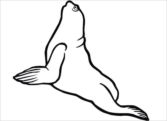 seal template for word